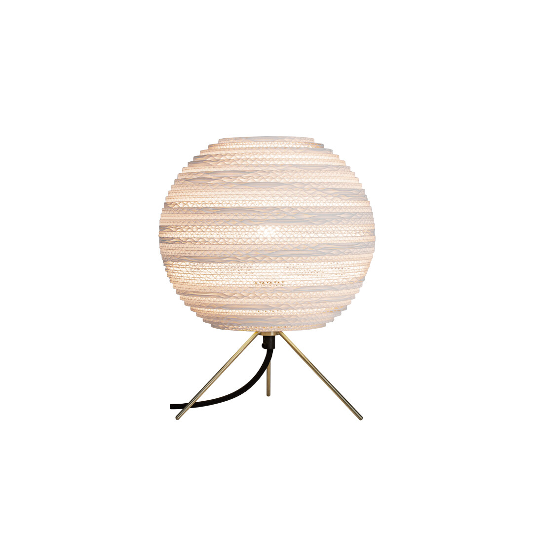 Graypants Scraplight Moon Table Lamp White jpg