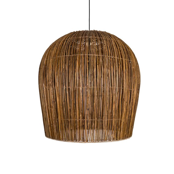 Rattan bulb Large Pendant