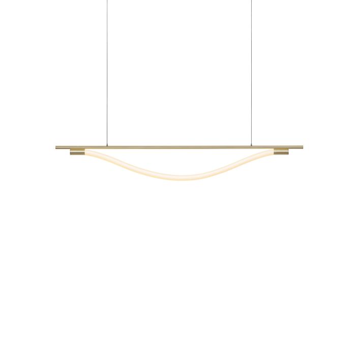 Bow120 Brass Pendant