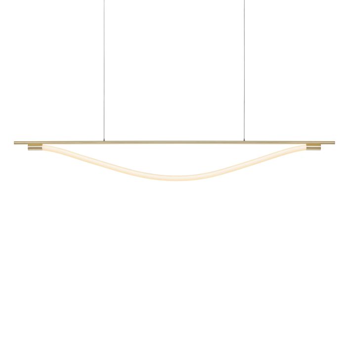 Bow160 Brass Pendant