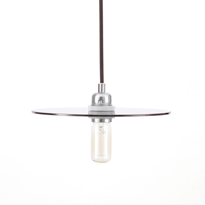 productFcircleglassparentFFRAMA Circle Shade Smoked glass Medium jpg