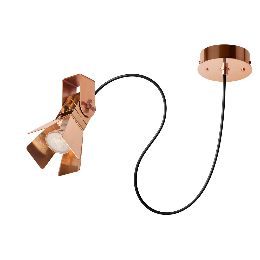 productFphe ccFPHE Ledspot canopy Copper pendant lamp jpg