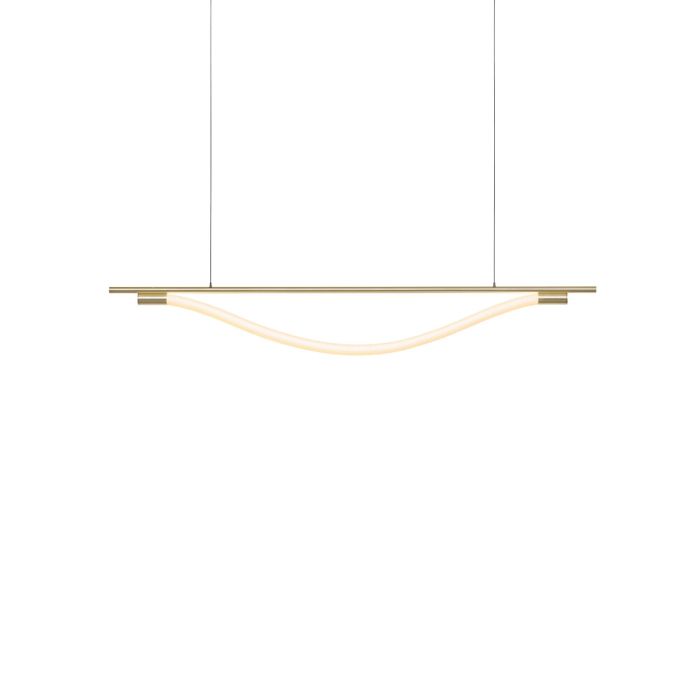Bow120 Brass Pendant