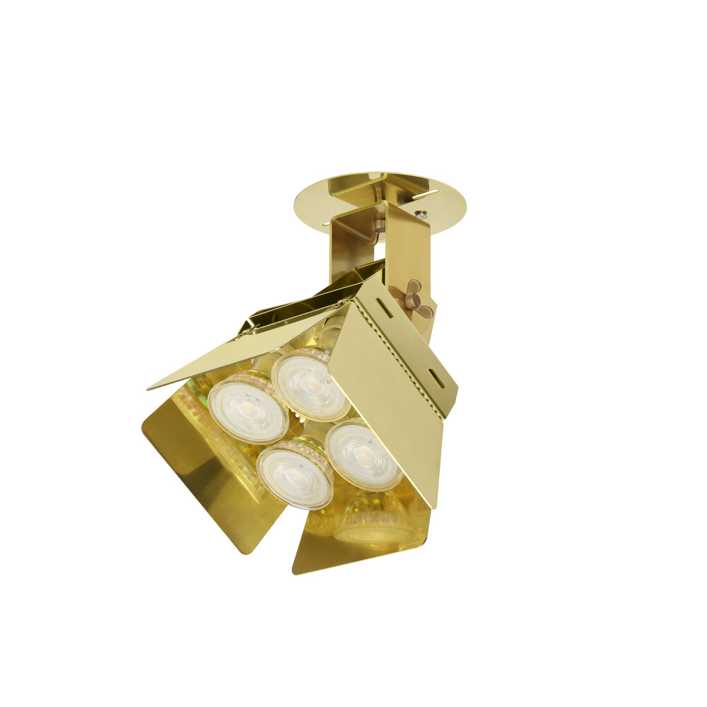 productFledspotflushparentFPHE Ledspot flush Brass pendant lamp jpg