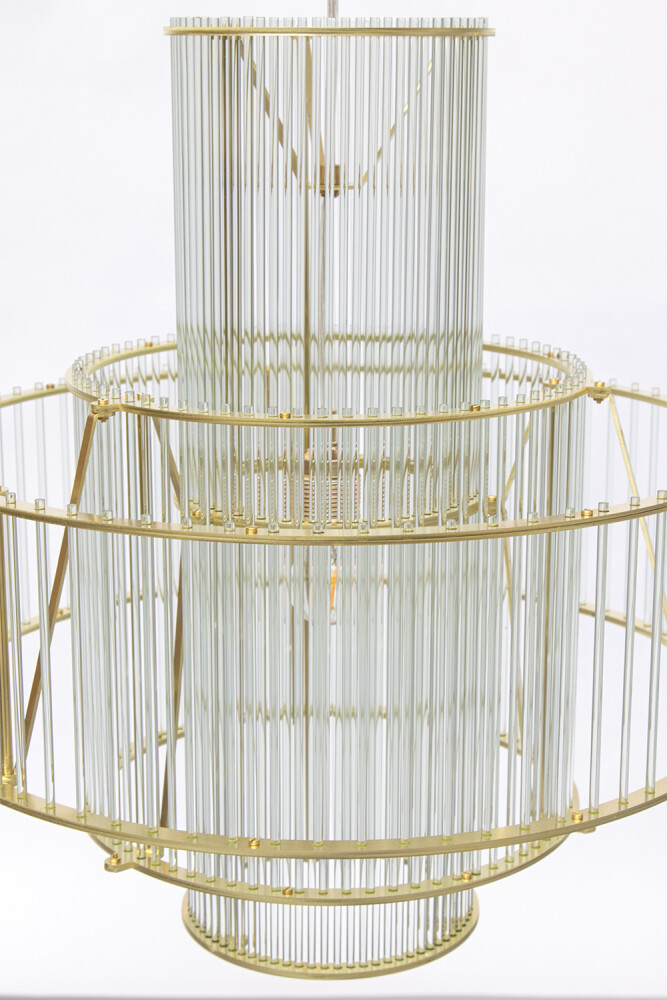 FLOAT Gezaagdglas Kroonluchters detail jpg