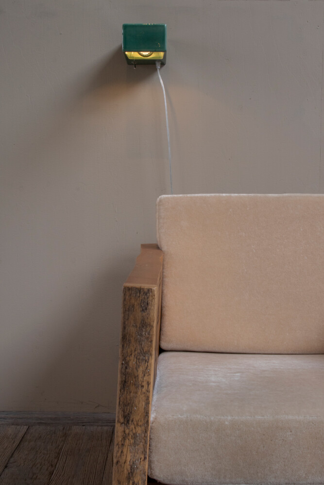 Piet Hein Eek One Mold Lamp Green mood jpg