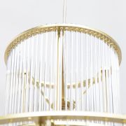 WHITE CLEAR Gezaagdglas Kroonluchters detail jpg