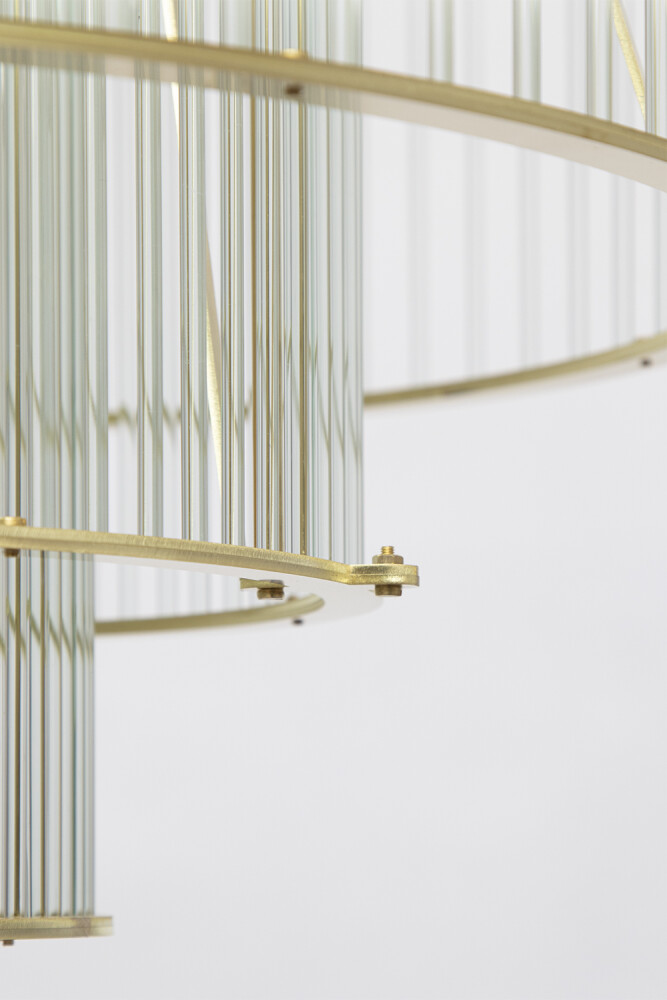 FLOAT Gezaagdglas Kroonluchters detail jpg