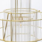 WHITE CLEAR Gezaagdglas Kroonluchters detail jpg