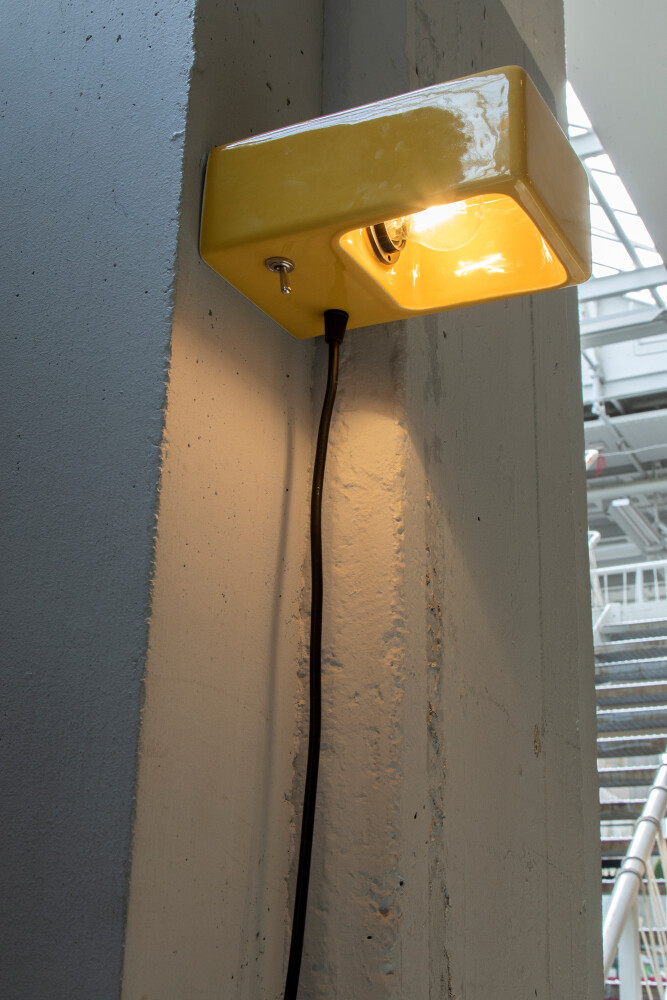 Piet Hein Eek One Mold Lamp yellow mood jpg