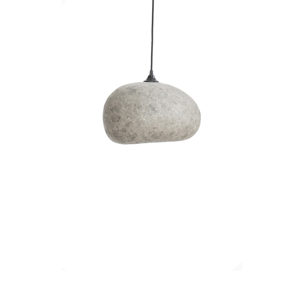 Pebble Small Grey Pendant medium jpg