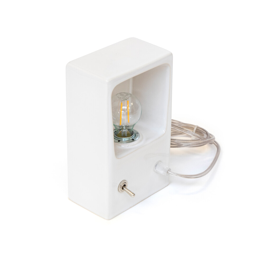 Piet Hein Eek One Mold Lamp White jpg