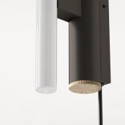 FRAMA Eiffel Wall Light Single Blackened Steel Packshot jpg