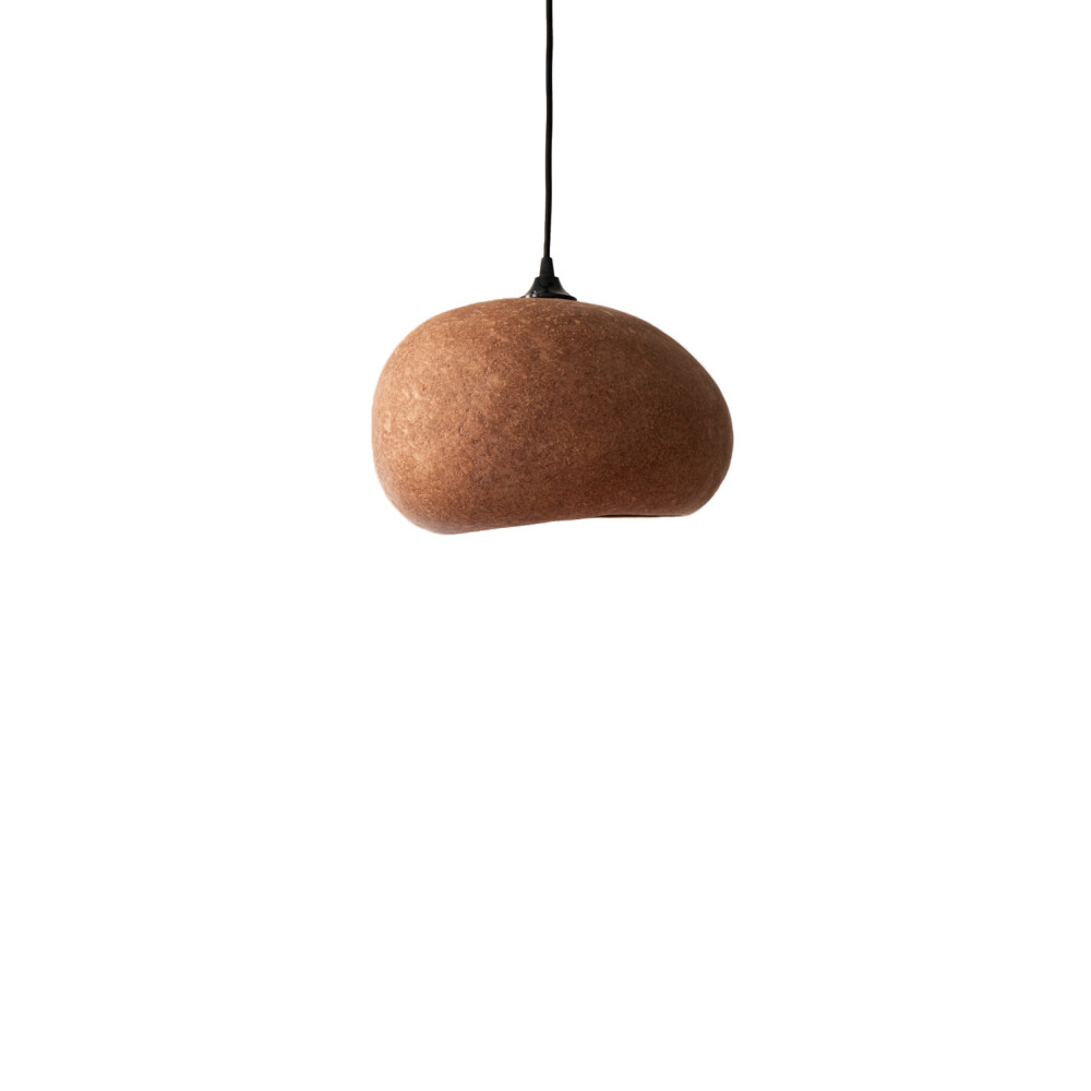 Pebble Small terracotta Pendant medium jpg