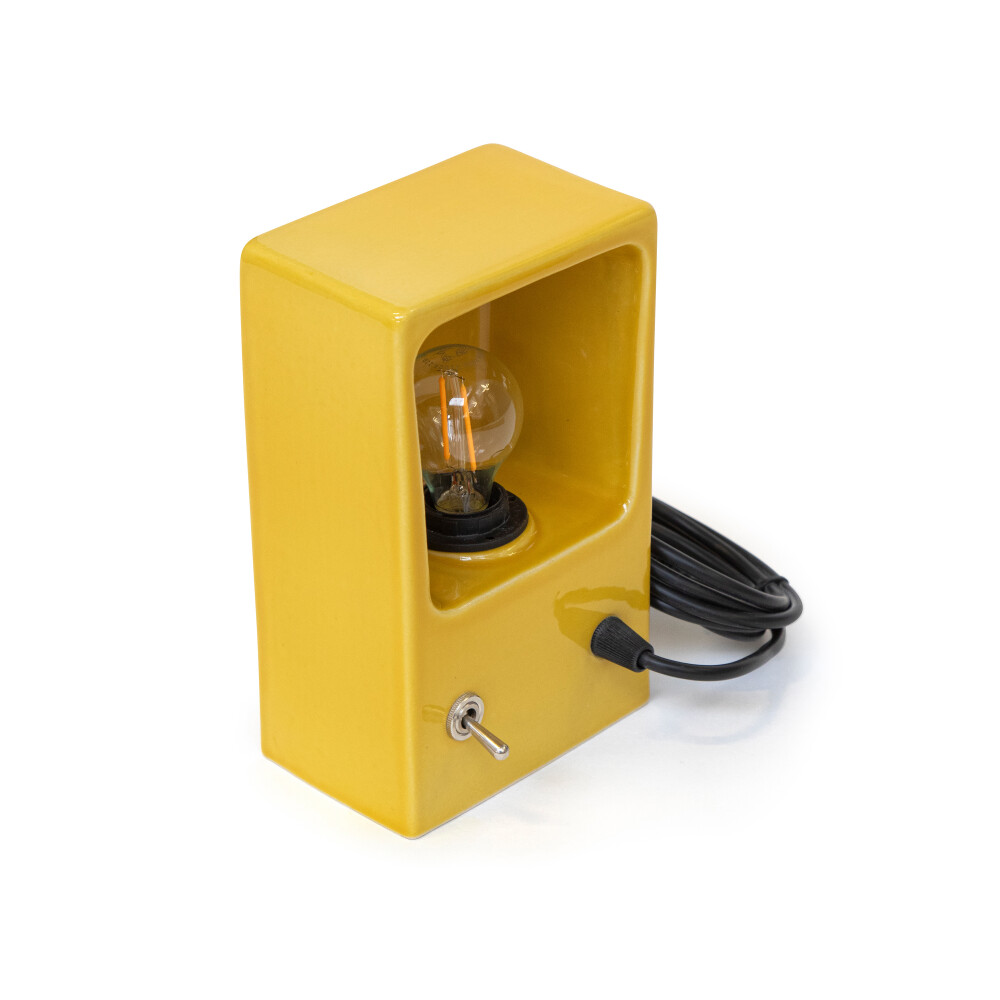 Piet Hein Eek One Mold Lamp Geel Yellow jpg