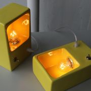 Piet Hein Eek One Mold Lamp yellow mood jpg