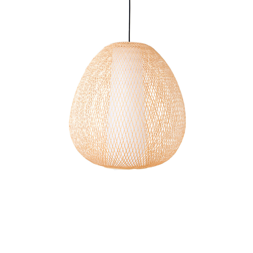 Twiggy egg Pendant light wood jpg