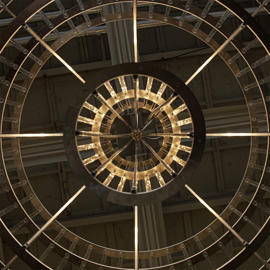 Enormous Aluminium Chandelier px jpg